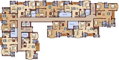 Project Image of 668.0 - 1355.0 Sq.ft 2 BHK Apartment for buy in Amarprakash Royal Castle