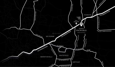 Project Image of 432.28 - 960.03 Sq.ft 1 BHK Apartment for buy in One Residences At Sobha One World Ph5 W9 10 11