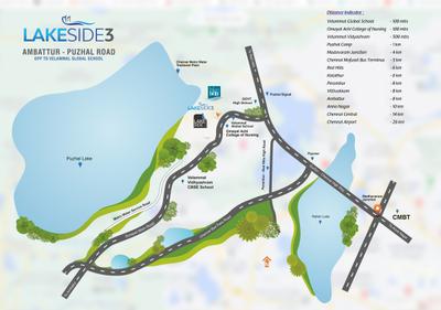 Project Image of 965.0 - 1643.0 Sq.ft 2 BHK Apartment for buy in Silversky Lakeside 3