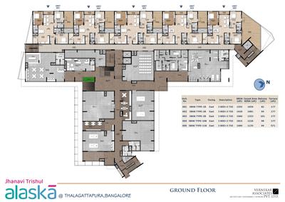 Project Image of 898.0 - 1352.0 Sq.ft 2.5 BHK Apartment for buy in Jhanavi Trishul Alaska