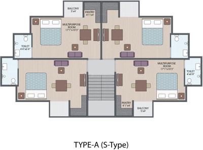 Project Image of 360.0 - 450.0 Sq.ft 1 BHK Apartment for buy in Sree Balaji Panthaniwas Dooars