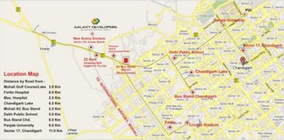 Galaxy Palm 25 Location Plan 1