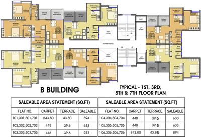 Project Image of 900 Sq.ft 2 BHK Apartment / Flat for sale in Pisoli for Rs. 6500000