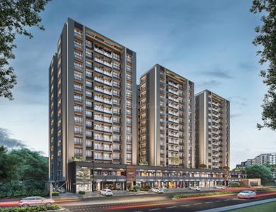 Project Image of 961.65 - 968.43 Sq.ft 3 BHK Apartment for buy in Eklingji Satvam