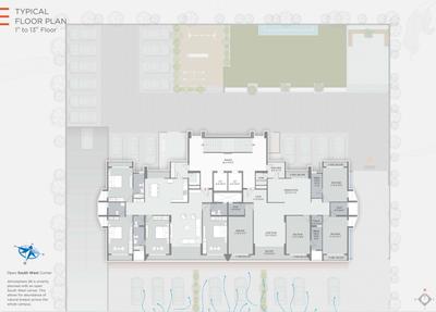 Project Image of 0.0 - 2144.0 Sq.ft 4 BHK Apartment for buy in Atmosphere 26