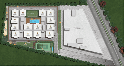 Project Image of 2230.0 - 3110.0 Sq.ft 3 BHK Apartment for buy in Tamra Asteria