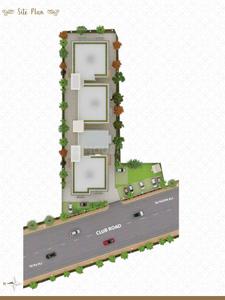 Project Image of 760.54 - 1123.0 Sq.ft 2 BHK Apartment for buy in Tenements Club Road Residency