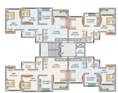 Project Image of 660.04 - 1199.96 Sq.ft 1 BHK Apartment for buy in Kaul Heritage City