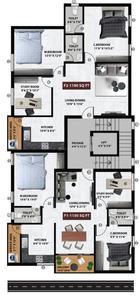 Project Image of 550.0 - 1190.0 Sq.ft 1 BHK Apartment for buy in Viva Vaso