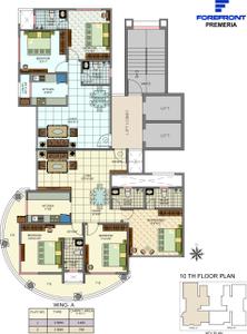 Project Image of 840.0 - 1319.0 Sq.ft 2 BHK Apartment for buy in Forefront Primeria