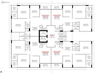 Project Image of 1049.16 - 1133.12 Sq.ft 3 BHK Apartment for buy in Ashray Shikhar Parisar