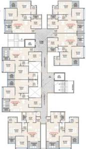 Project Image of 592.98 - 637.98 Sq.ft 2 BHK Apartment for buy in Shubh Meriton Towers