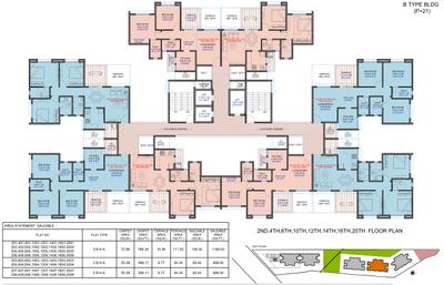 Project Image of 799.0 - 1166.0 Sq.ft 2 BHK Apartment for buy in Guardian West Shire
