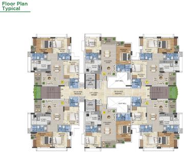 Project Image of 984.0 - 1212.0 Sq.ft 2 BHK Apartment for buy in Veegaland Green Fort