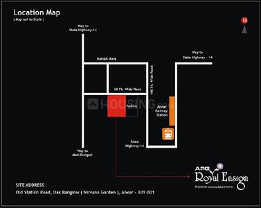 Project Image of 1303.0 - 2466.0 Sq.ft 2 BHK Apartment for buy in ARG Royal Ensign