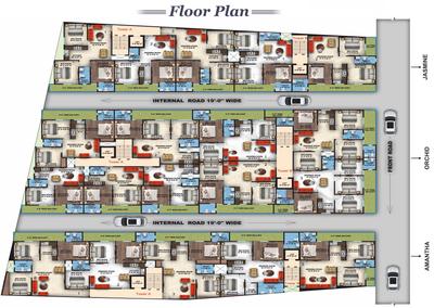 Project Image of 1015.0 - 3495.0 Sq.ft 2 BHK Apartment for buy in Antalya Heights Phase I