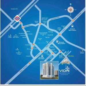 Project Image of 414.95 - 581.9 Sq.ft 1 BHK Apartment for buy in Ashtavinayak Vidhi Impression
