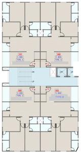 Project Image of 1196.0 - 1198.0 Sq.ft 3 BHK Apartment for buy in Lilamani Rajul Residency