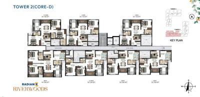 Project Image of 1062.0 - 1560.0 Sq.ft 2 BHK Apartment for buy in Radiance Riverwoods