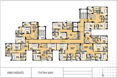 Project Image of 635.0 - 2003.0 Sq.ft 1 BHK Apartment for buy in Shrikanth Vinay Heights
