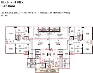 Project Image of 2575.0 - 6841.0 Sq.ft 4 BHK Apartment for buy in Maruti 360