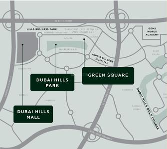 Project Image of 645.4 - 2535.22 Sq.ft 1 BHK Apartment for buy in Emaar Green Square