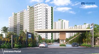 Project Image of 425.28 - 642.82 Sq.ft 1 BHK Apartment for buy in Adarsh Parkland Phase 1