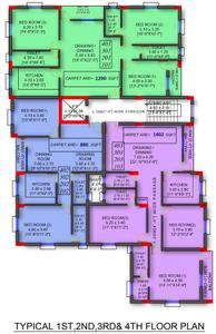 Project Image of 890.0 - 1402.0 Sq.ft 2 BHK Apartment for buy in Shuvam Renu Residency Phase 2