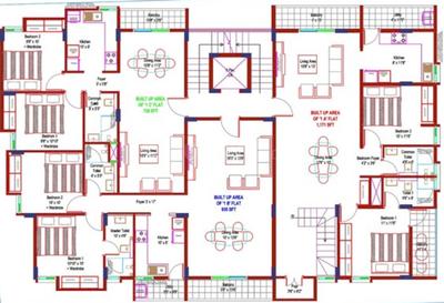Project Image of 1109.0 - 1761.0 Sq.ft 2 BHK Apartment for buy in HS And RS Vrindaavan
