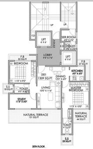 Project Image of 1309.0 - 1550.0 Sq.ft 2.5 BHK Apartment for buy in Shree Heights