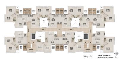 Project Image of 641.53 - 647.45 Sq.ft 2 BHK Apartment for buy in Manav Swapnalok Phase II Wing G