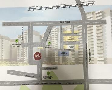 Project Image of 0.0 - 550.0 Sq.ft 2 BHK Apartment for buy in Navriti Aavya Homes