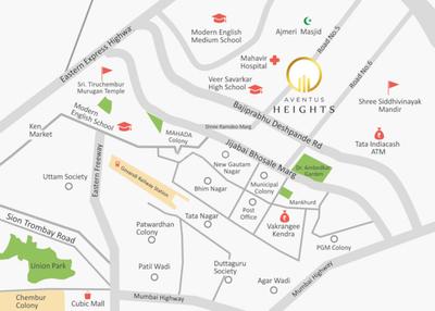 Ratnaakar Aventus Heights Location Plan 1