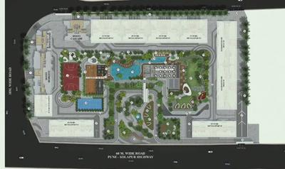 Project Image of 924.0 - 1395.0 Sq.ft 3 BHK Apartment for buy in Dosti Greenscapes Phase 2