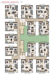 Project Image of 1190.0 - 1830.0 Sq.ft 2 BHK Apartment for buy in Syamantaka Aurum