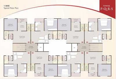 Project Image of 0.0 - 537.0 Sq.ft 2 BHK Apartment for buy in Shreeji Vandan Phase III