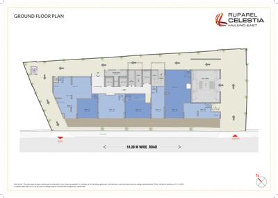 Project Image of 414.41 - 828.0 Sq.ft 1 BHK Apartment for buy in Ruparel Celestia