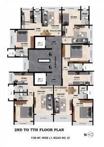 Project Image of 250.8 - 645.0 Sq.ft 1 RK Apartment for buy in Meghna Riviera