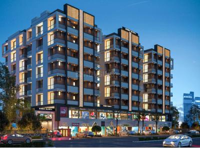 Project Image of 539.27 - 562.63 Sq.ft 2 BHK Apartment for buy in Shriji Bombay Silver 4