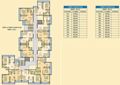 Project Image of 0.0 - 402.68 Sq.ft 2 BHK Apartment for buy in Riddhi Gokul Dham