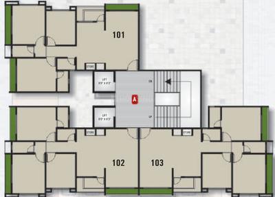 Project Image of 0.0 - 1360.0 Sq.ft 3 BHK Apartment for buy in Unique Meera Homes Phase 1