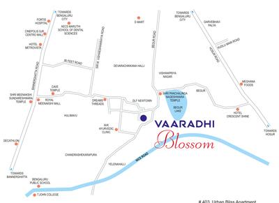 Vaaradhi Blossom Location Plan 1