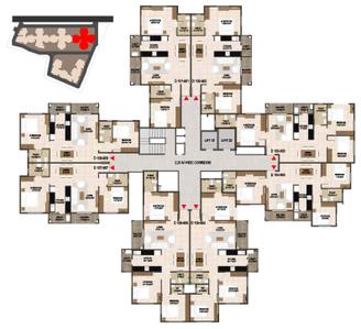 Project Image of 872.0 - 995.0 Sq.ft 3 BHK Apartment for buy in Concorde Spring Meadows