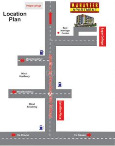 Shriram Mahaveer Apartment Location Plan 1
