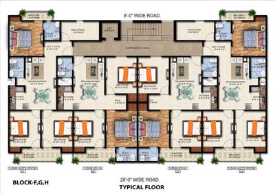 Project Image of 1120.0 - 1580.0 Sq.ft 2 BHK Apartment for buy in ASK The Royal Estate