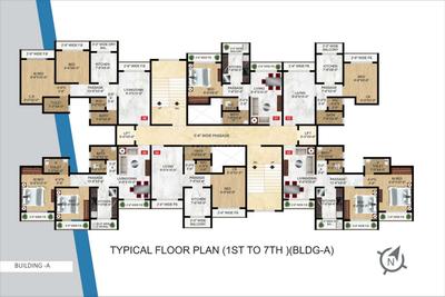 Project Image of 422.0 - 597.61 Sq.ft 1 BHK Apartment for buy in Sagar Homes