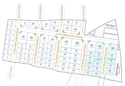 Nsy Radhakarishna Gokulam Layout Plan 1