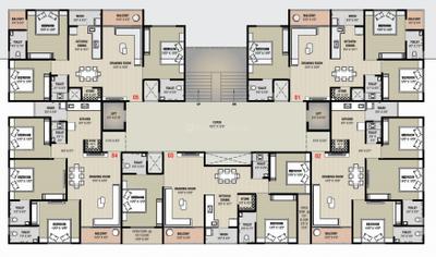 Project Image of 609.0 - 838.0 Sq.ft 2 BHK Apartment for buy in Pandav Sunway Residancy