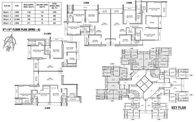 Project Image of 675.54 - 1310.61 Sq.ft 2 BHK Apartment for buy in Gundecha Rexon Suites Phase I