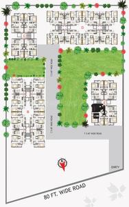 Project Image of 1206 Sq.ft 2 BHK Apartment / Flat for sale in Kudasan for Rs. 5800000